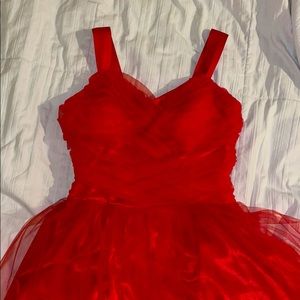 Prom Dress - Red - Short